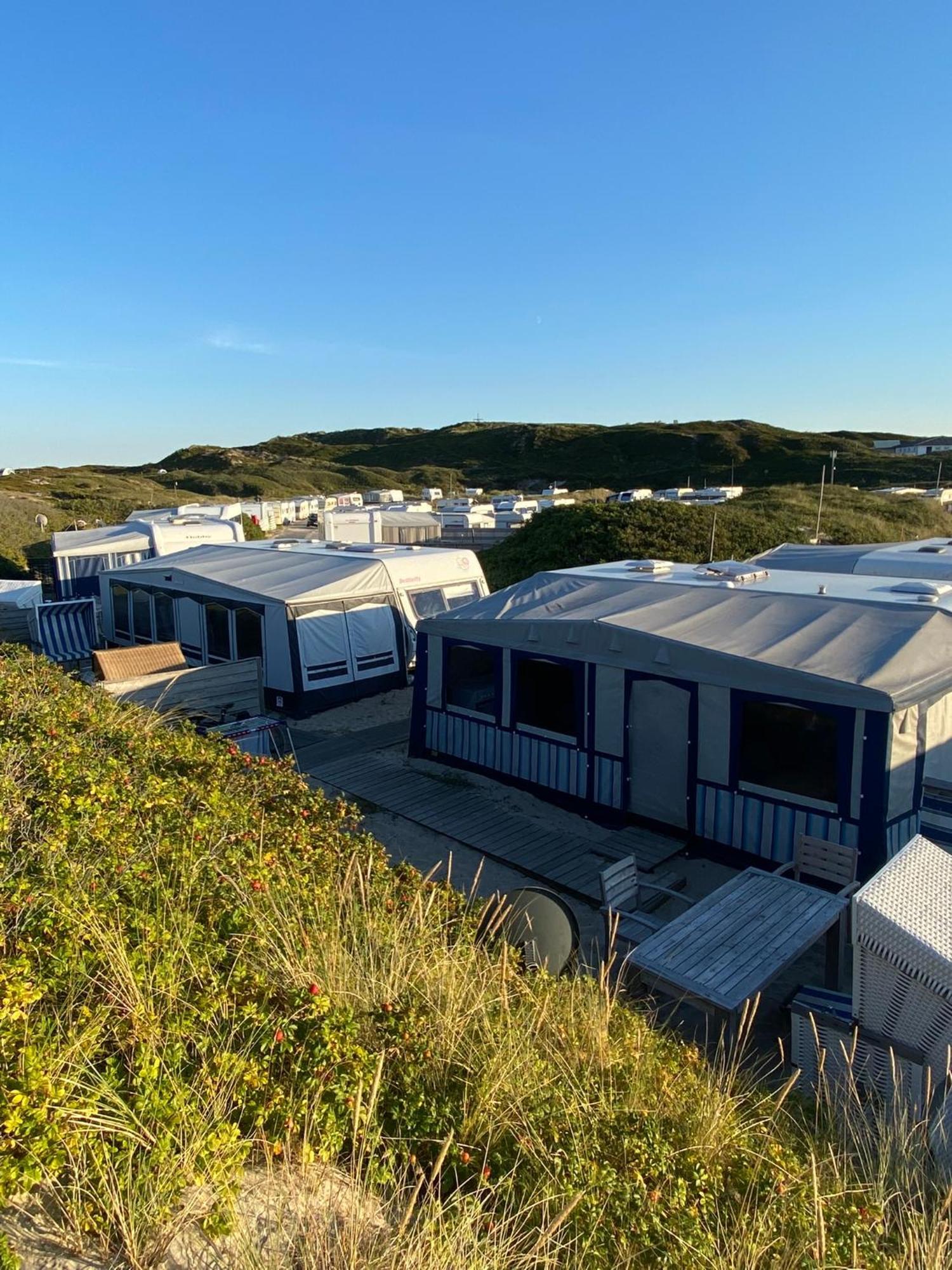 Wohnwagenvermietung Hoernum / Sylt Exterior photo