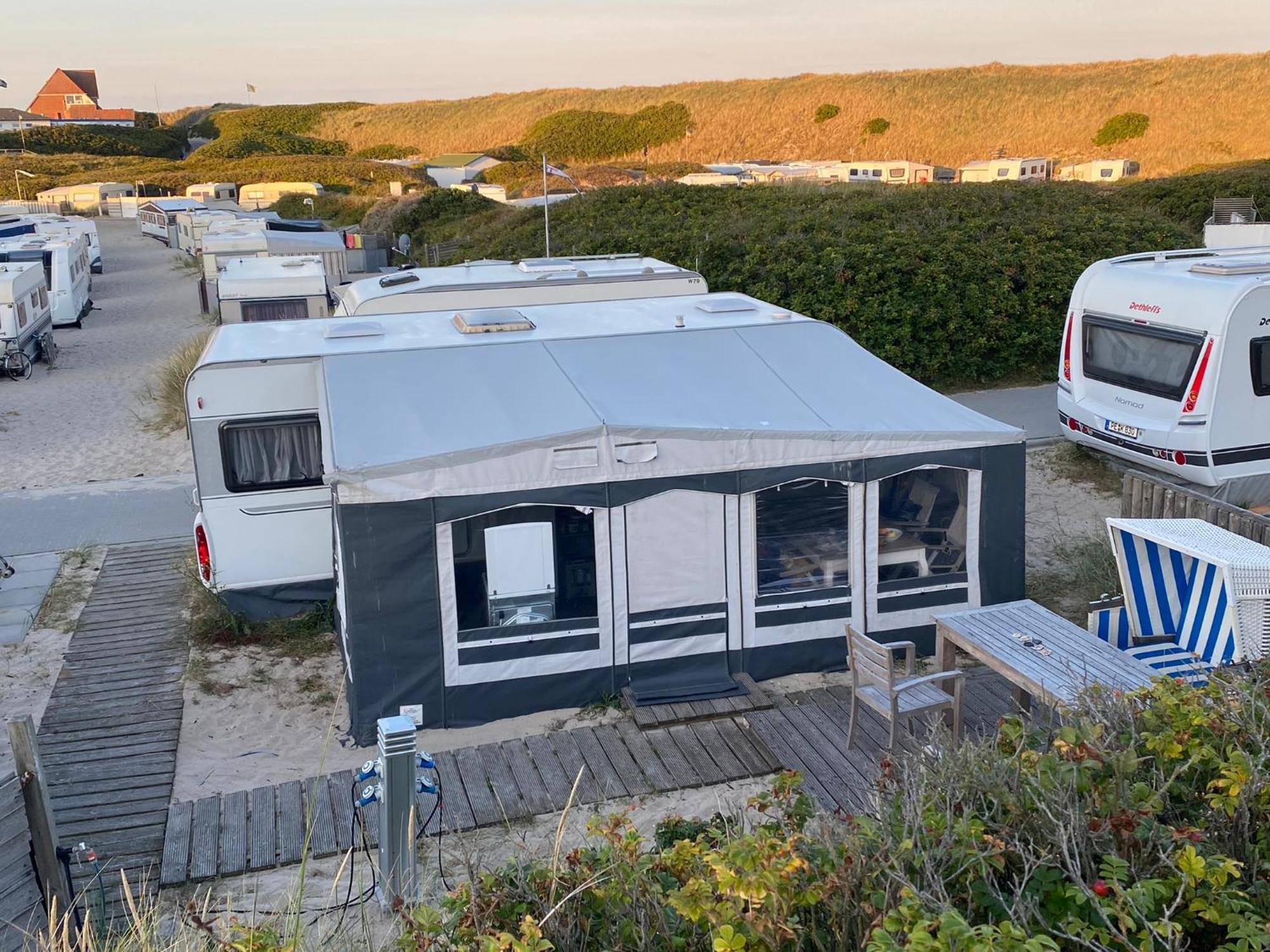 Wohnwagenvermietung Hoernum / Sylt Exterior photo