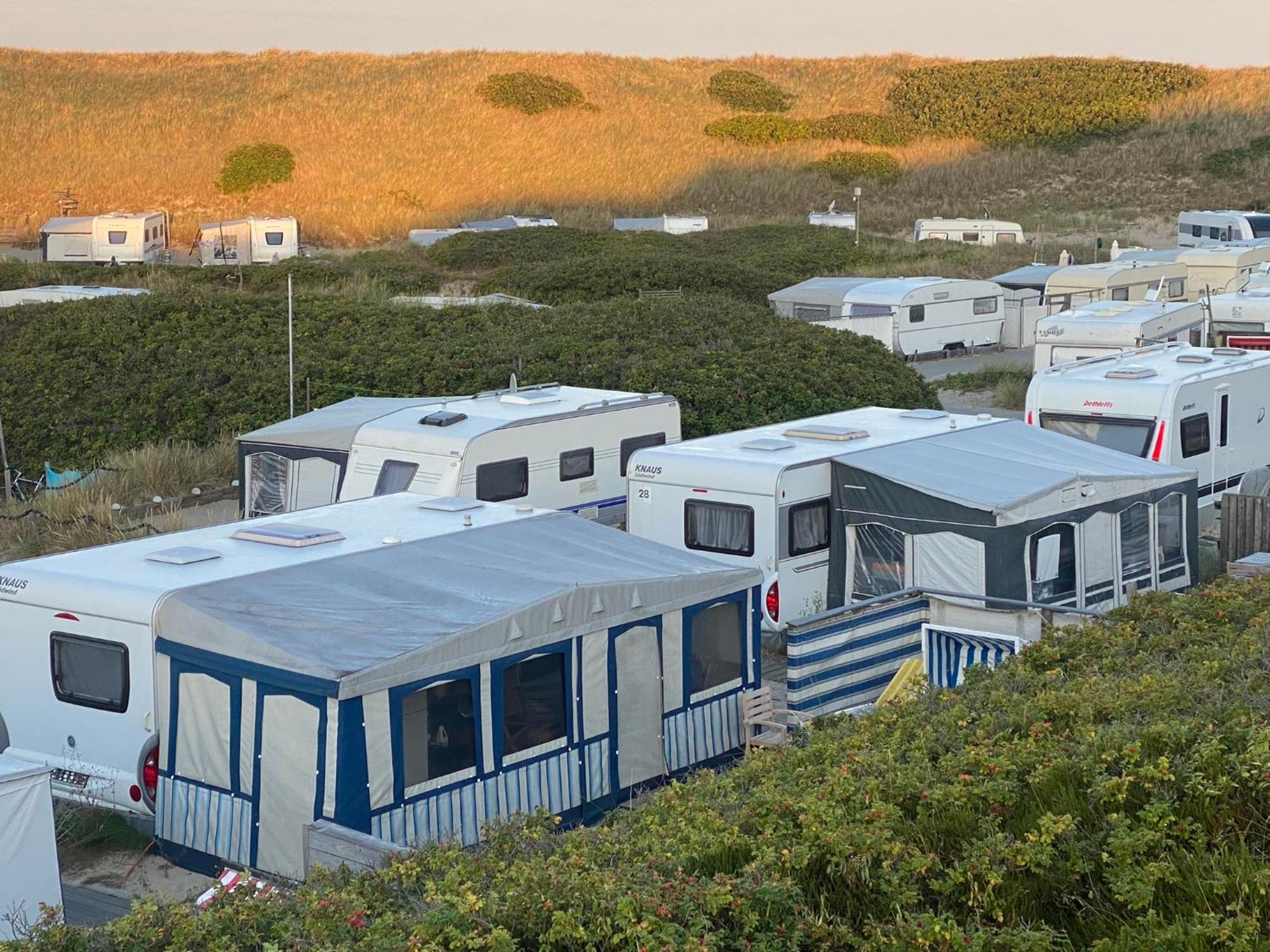 Wohnwagenvermietung Hoernum / Sylt Exterior photo
